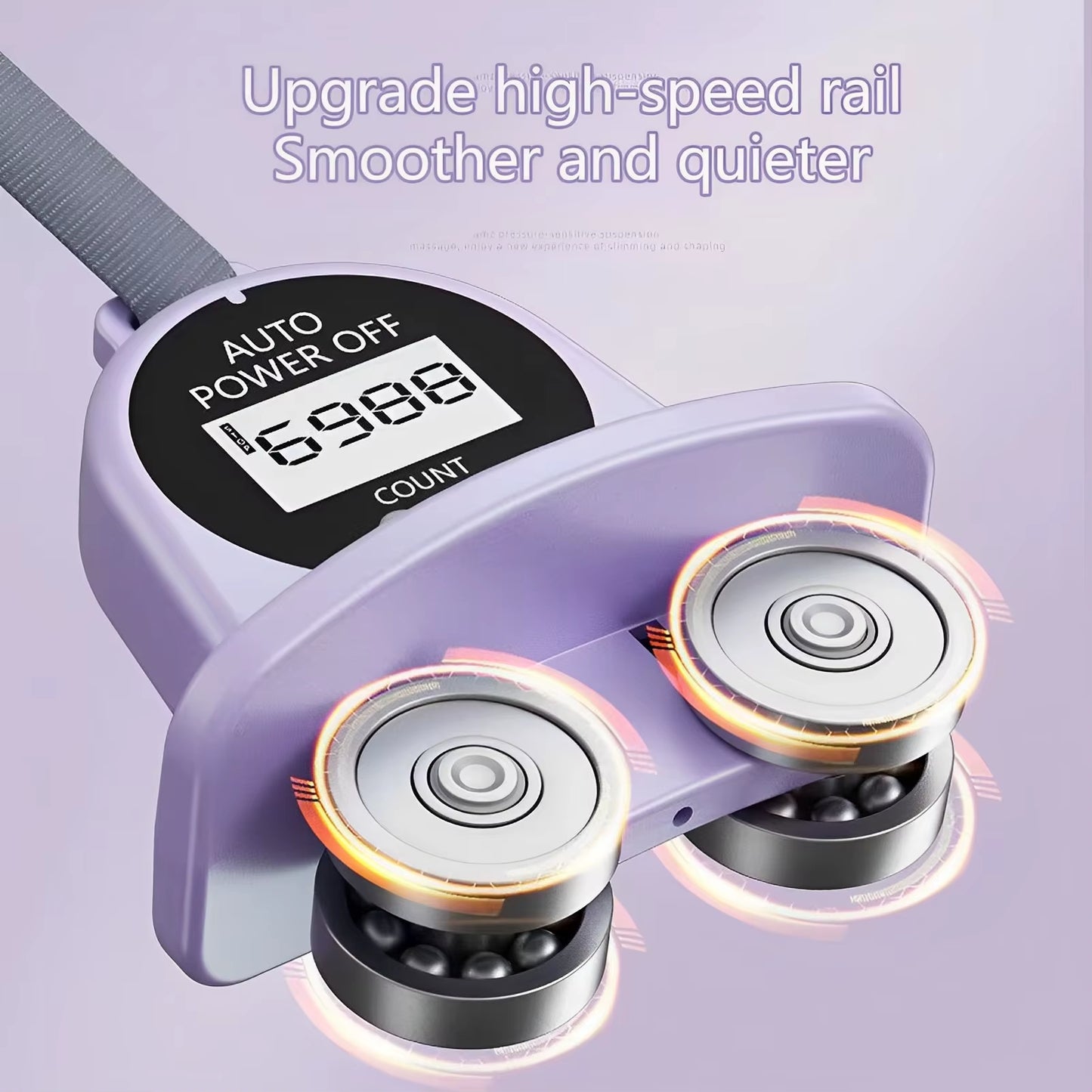 Smart Weighted Fitness Hu La Hoop Fitness Massage Exercise Circle with Ball and Counter for Adults Weight Loss